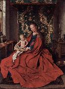 Jan Van Eyck Madonna mit dem lesenden Kinde France oil painting artist